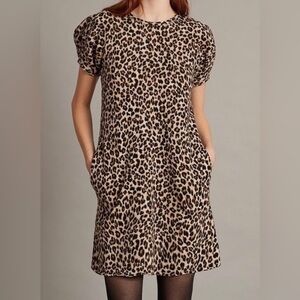 Velvet by Graham & Spencer leopard dress